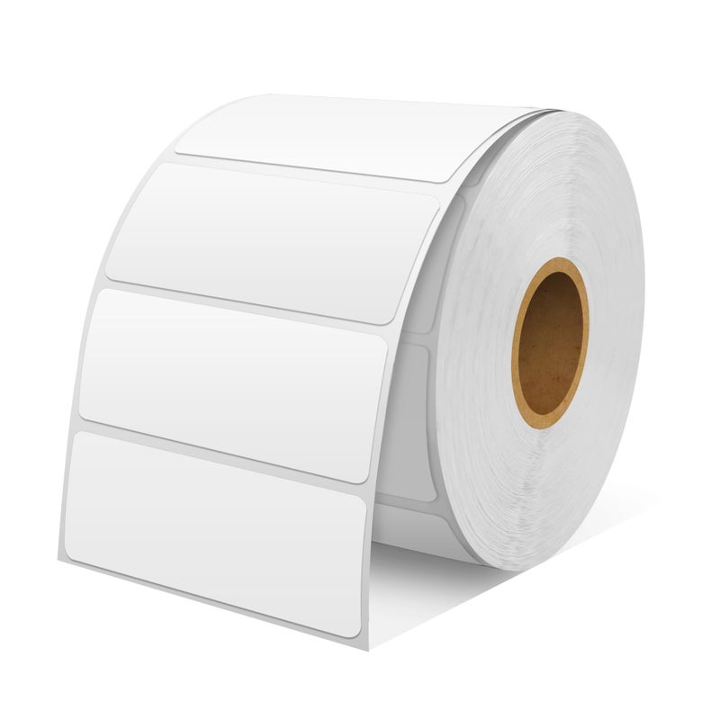Nelko Genuine 2"" x 1"" Direct Thermal Label, Self-Adhesive Barcode Labels Compatible with Nelko PL70E Label Printers, No BPA & BPS, 1000 Labels (Commercial Grade) - Image 1
